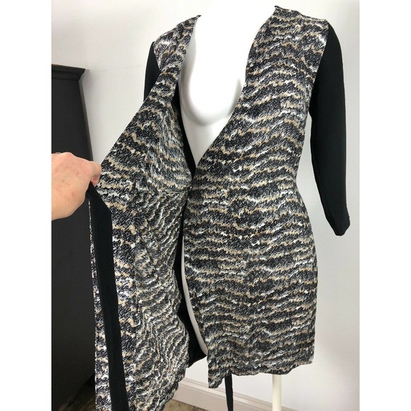 RAG & BONE 'Leighton Print 3/4 Sleeves Wrap Dress - Picture 6 of 7